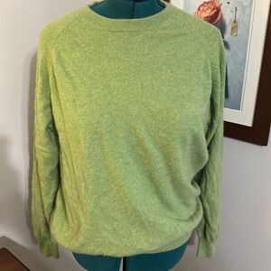 Green Cashmere Sweater